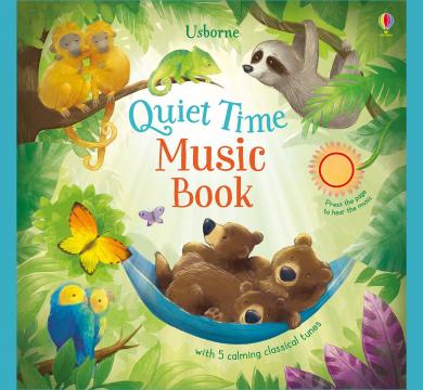 Quiet Time Music Book,  с пет успокояващи класически мелодии