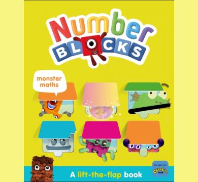 Numberblocks Monster Maths: A Lift the Flap Book