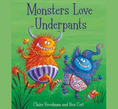 MONSTERS LOVE UNDERPANTS