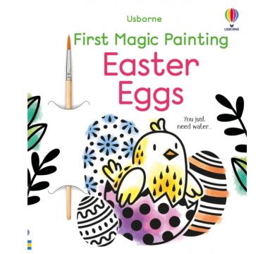 First Magic Painting Easter Eggs