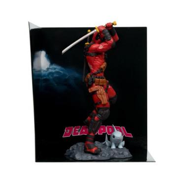 Marvel Deadpool 1:10th Scale Collectible Figure with Scene (Deadpool #1) McFarlane