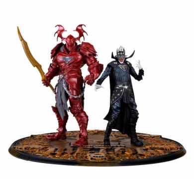 DC Multiverse Batman Who Laughs (Knight Armor) & The Merciless (Dark Multiverse) Figure 7in