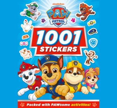 PAW Patrol 1001 Stickers: New activity book for 2026, packed with over one thousand stickers